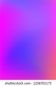 Color Transition. Background. Vector Screen Design for Mobile Application. Bright Gradient Texture for Print, Brochure, Poster. A4 Vector Background.