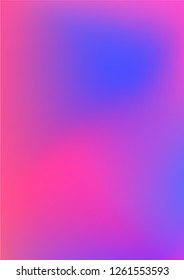 Color Transition. Background. Vector Screen Design for Mobile Application. Colorful Gradient Texture for Wallpaper, Brochure, Placard. A4 Vector Background.