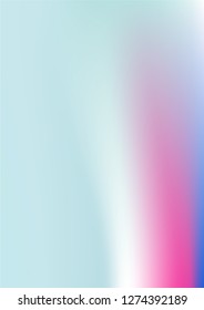 Color Transition. Background. Vector Screen Design for Mobile Application. Bright Gradient Texture for Print, Brochure, Placard. Vertical A4 Vector Background.