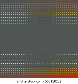 color transition dot pattern on grey background