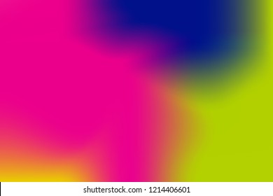 Color transition texture. Retro color gradient background for card or banner. Gradient background with color transitions. Vector texture. Neon effect vector backdrop. Blurred Illustration. 