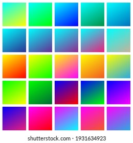 Color trend of bright pallete. An example of a color palette. Forecast of the future color trend. Neutral color. Vector graphics. Eps 10.