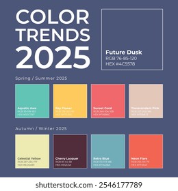 Farbtrends der Jahre 2025