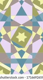 Farbdreieck Muster im modernen Stil.Broschüre kreatives Design. Einfache Vektorillustration. Futuristischer Hintergrund. Kreative geometrische Tapete. Webbanner-Layoutvorlage. Vektorillustration der Linie.