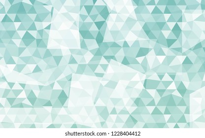 Color Triangle Polygonal Background. Vector Illustration. Geometric Background With Gradient Color. For Your Business Design, Presentation