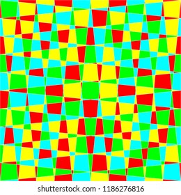 color triangle vector design pattern