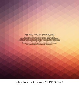 color triangles. geometric design for presentation. mosaic style 