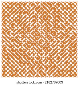 Color truchet tiling connections illustration