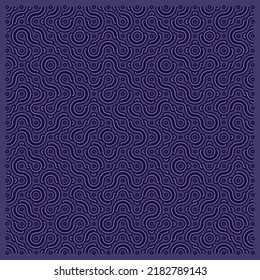 Color truchet tiling connections illustration