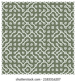 Color truchet tiling connections illustration
