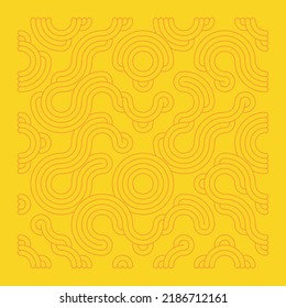 Color truchet tiling connections illustration