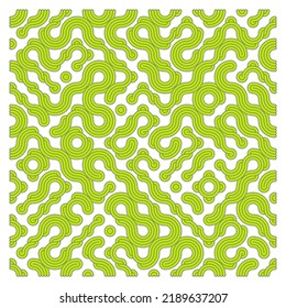 Color truchet tiling connections illustration