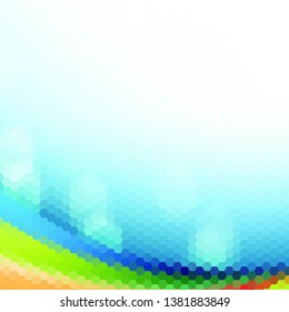 color vector abstract geometric background. layout for presentation 