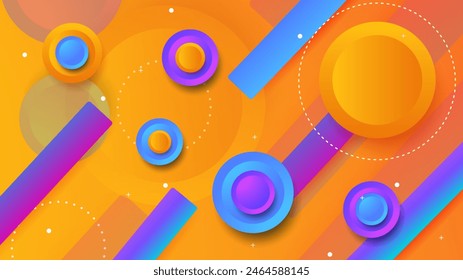 Colores Vector abstracto geométrico gradiente forma fondo moderno. Fondo Abstractas de las Formas de gradiente para la presentación, informe de negocios, tarjeta, Anuncio, cartel