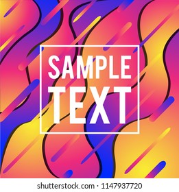 Color vector background, bright of gradients