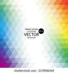 Farbvektorhintergrund. Geometrisches Design-Element. Moderne Vorlage für Werbung, Präsentationen, Broschüren, Cover.