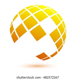 Color vector Balloon logo for website design. design element: signs, symbols and buttons. Stock vector illustration