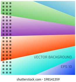 color vector bright papers background with place for your text