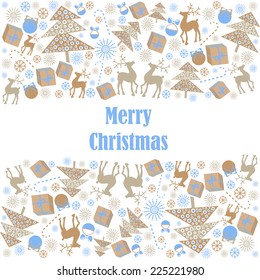 color vector christmas background