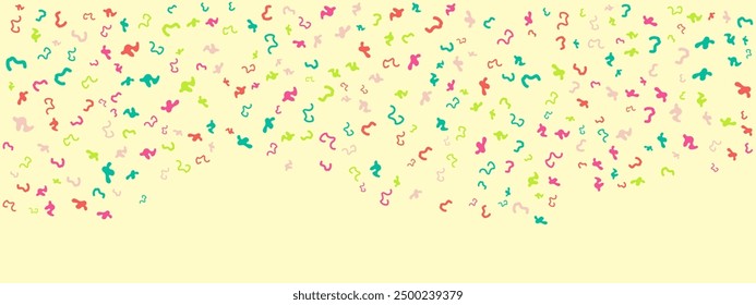 COLOR Vector confeti volando al azar Anuncio