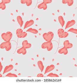 color vector drawing, pattern, flowers