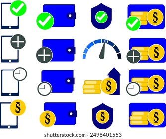 Color vector ecommerce isometric icon