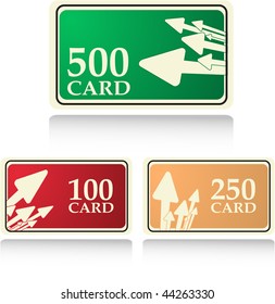 the color vector gift and bonus cards