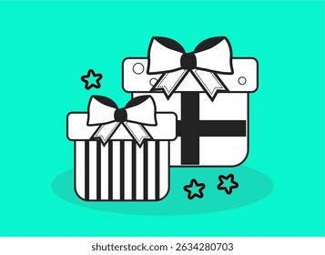 color vector gift box gift for someone