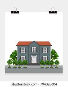 Color vector House