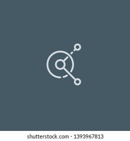 Color vector icon. Color concept stroke symbol design. Thin graphic elements vector illustration, outline pattern for your web site design, logo, UI. EPS 10.