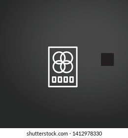 Color vector icon. Color concept stroke symbol design. Thin graphic elements vector illustration, outline pattern for your web site design, logo, UI. EPS 10.