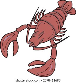 
color vector illustration of cancer