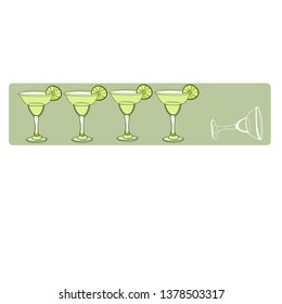 Color vector illustration, original tee shirt design, stop alcohol, anti drank poster design