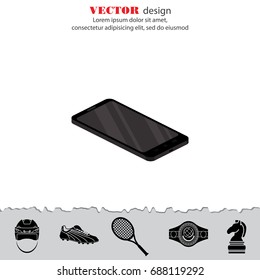 Color vector image. Smartphone icon
