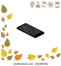 Color vector image. Smartphone icon