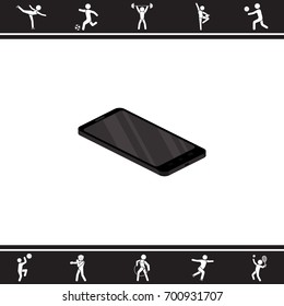 Color vector image. Smartphone icon