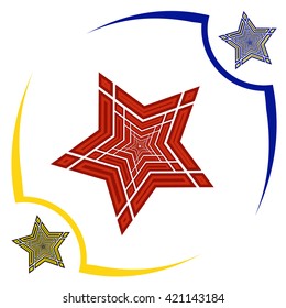 color vector image Stars