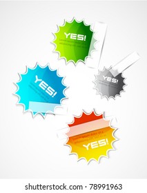 Color vector labels