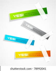 Color vector labels