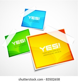 Color vector labels