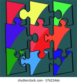 color vector puzzle