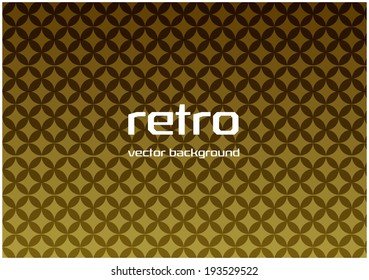 color vector retro background with symmetrical shapes