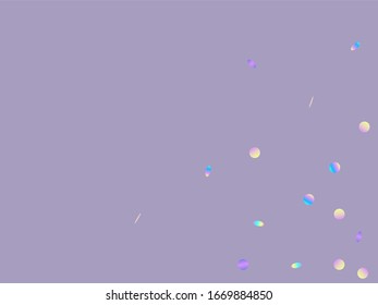 Color Vector Round Pattern. Dust Backdrop. Confetti Celebration Backdrop. Color Fun Wallpaper.