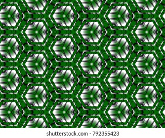 Color vector seamless illusion of flowers bright colours