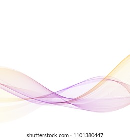 Color vector wave. Abstract background. A modern new idea for the design of brochures, magazines, billboards, products.