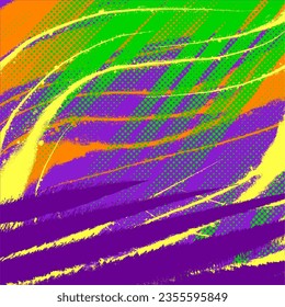 the color vibrant abstract background vector