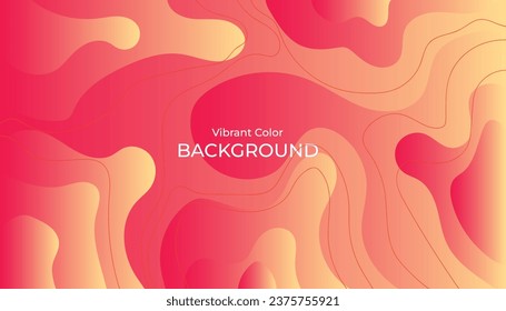 Farbe Lebhafter dunkler, strahlender Mesh. orangefarbener, lebendiger Wavy-Radient-Mesh. Lebhafter, heller, trendiger Hintergrund. graugelbe unscharfe Texturgrafik. Wellen Farbe glatter Hintergrund.
