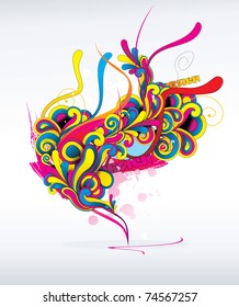 color vintages fun vector