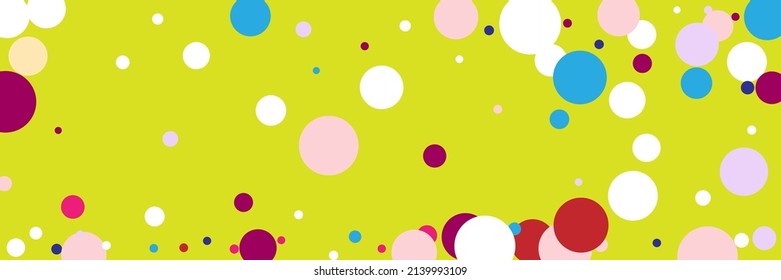 Color Violet Red Beige Pink White Background. Children Green Yellow Blue Dark Background. Vivid Play Purple Rainbow Vibrant Indigo Composition. Multicolor Pastel Circles Bright Kids Pattern.