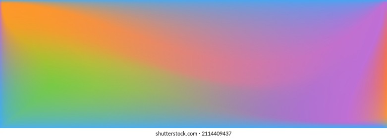 Color Vivid Suave Surface Backdrop. Fondo De La Oficina De Agua Colorida. Ilustración De Textura Desenfocada Del Mar Natural Del Océano. Malla de gradiente ondulada multicolor. Malla de gradiente ondulado con vibrante arcoiris.